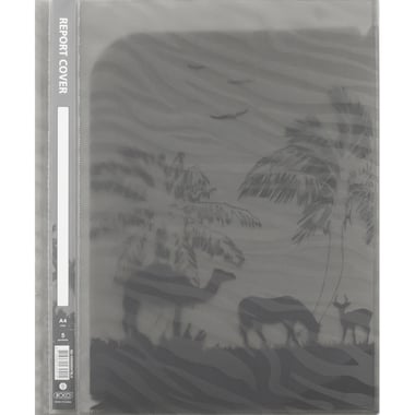 Roco Sahara Display Book, 5 Pocket, A4, Polypropylene, Black