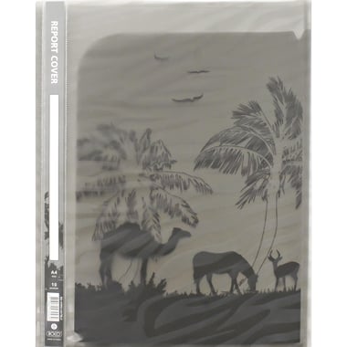 Roco Sahara Display Book, 10 Pockets, A4, Polypropylene, Black