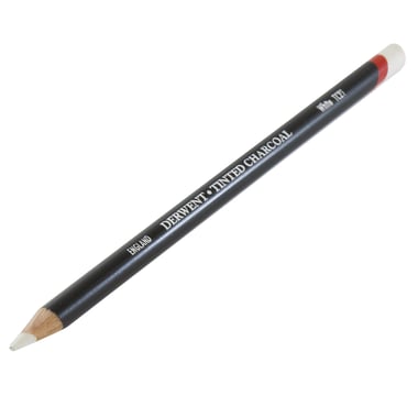 Derwent Tinted Charcoal Pastel Color Pencil, White