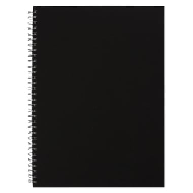 Campap Sketch Pad, 140 gsm, Black, A4, 40 Sheets