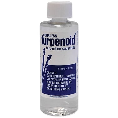 Weber Turpenoid, Oil Mediums, Odorless Turpentine Substitute, 118.00 ml ( 4.15 oz )