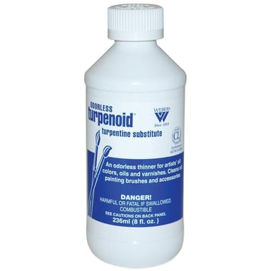 Weber Turpenoid, Oil Mediums, Odorless Turpentine Substitute, 236.00 ml ( 8.31 oz )