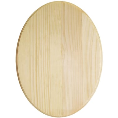 Walnut Hollow Farm Wooden Plaque, Unpainted, Oval, Natural, 17.78 cm ( 7.00 in )X 22.86 cm ( 9.00 in )