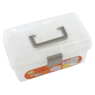 Sunart Art Box, Mini Organizer, Plastic, Clear