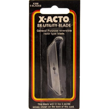 X-Acto Blades Cutter Blade Refill, 9 mm, Metal, for Small Size Cutter