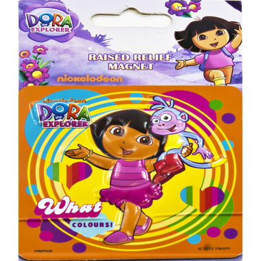 Nickelodeon Dora The Explorer Pop-up Stickers, "What Colours!",