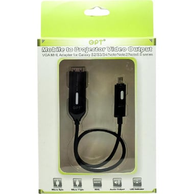 Gopod MHL (Micro USB) to VGA Video Adapter,