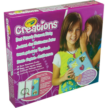 Crayola Creations Best Friends Forever Diary Organizer & Stationary,