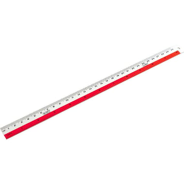 Roco Ruler, 2-Tone, Straight Edge, 30 cm, Aluminum