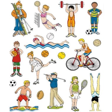 Agipa APLI Stickers, Sports, 2 Sheets