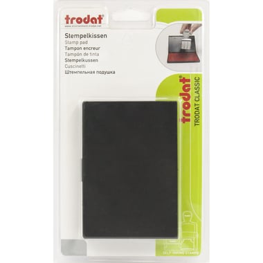 Trodat Stamp Pad, Black, 110 X 70 mm