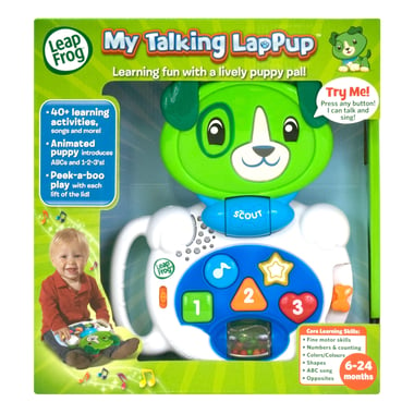 LeapFrog My Talking LapPup "Scout" Electronic Device, Assorted Color, English, Below 1 Year
