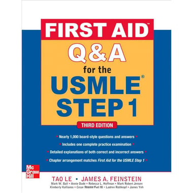 First Aid Q&A for The USMLE Step 1، 3rd Edition