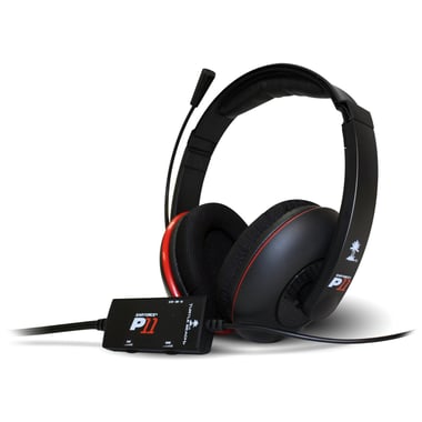 Turtle Beach Ear Force P11 Gaming Headset, Wired, USB, Unidirectional Microphone, Black