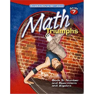 Math Triumphs 3: Grade 7، Student Study Guide
