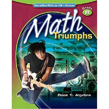 Math Triumphs 1: Grade 8، Student Study Guide