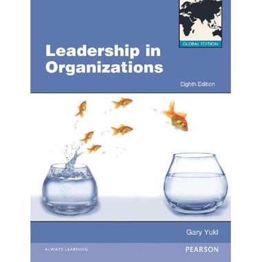 Leadership in Organizations، 8th Global Edition