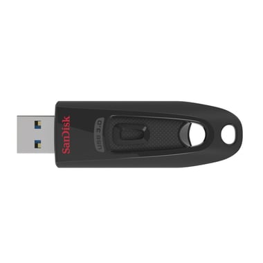 SanDisk Ultra USB Flash Drive, 32 GB, Black/Red