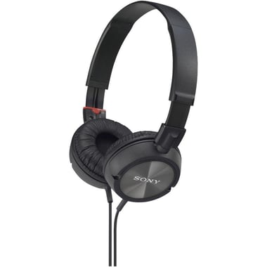 Sony MDR-ZX310AP On-Ear Headphones, Wired, 3.5 mm Connector, In-line Microphone, Black