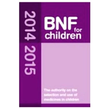 BNF for Children: 2014-2015 (British National Formulary)