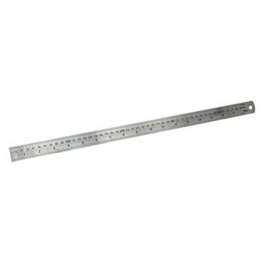 Ati Ruler, Straight Edge, 45 cm, Stainless Steel