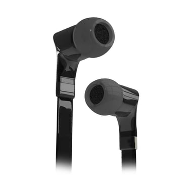 SBS In-Ear Earphones, Wired, 3.5 mm Connector, In-line Microphone, Black