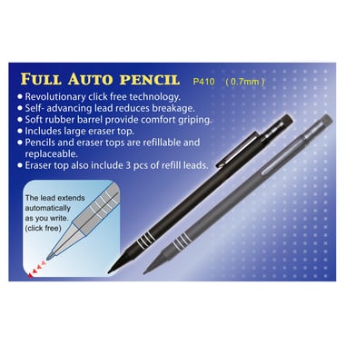 فل أوتو بي 410 قلم رصاص  ميكانيكي، HB، 0‎.7‎ MM