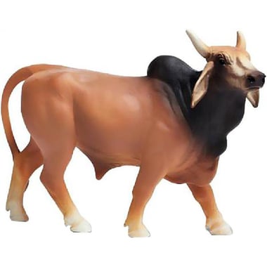 Safari Farm Brahma Bull Replica, 3 Years and Above, 3.25"