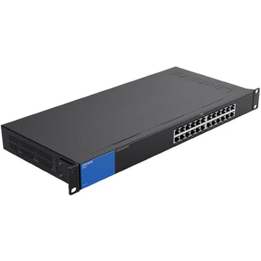Linksys LGS124 Network Switch, 24 Port (GbE)