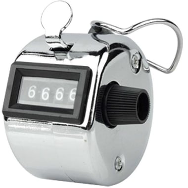 KW-triO Tally Counter, 4 Digit, with Reset Knob