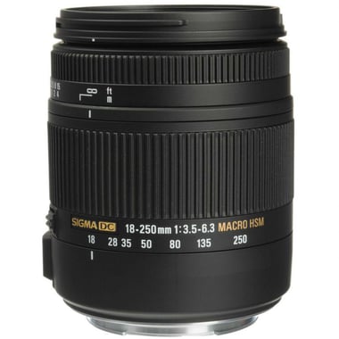 Sigma AF DC MAC OS F 18 - 250 mm Zoom Lens, for Canon DSLR Camera, f/3-5.6