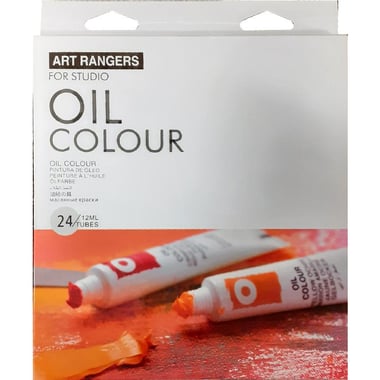 Art Rangers Basics Colour Set Oil Color, 24 Colors 12.00 ml ( .42 oz )