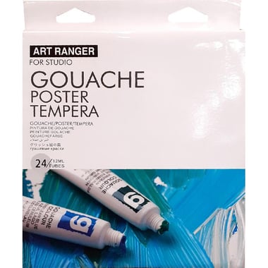 Art Rangers Basics Colour Set Gouache Color, 24 Colors 12.00 ml ( .42 oz )