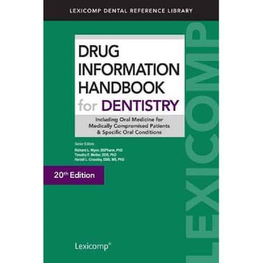 Drug Information Handbook for Dentistry، 20th Edition