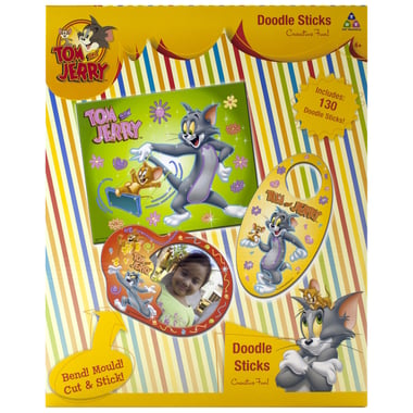 Tom & Jerry Arts and Crafts Learning Activity Set, English, 4 Years and Above