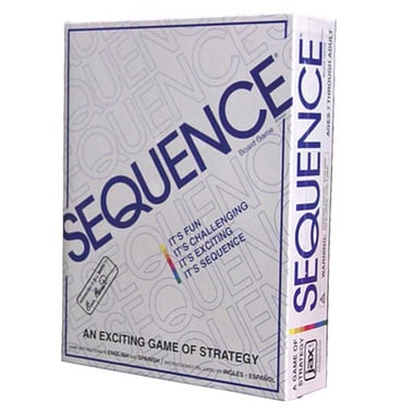 Jax Sequence Strategy Game, 7 Years and Above, English
