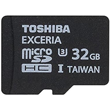 Toshiba Exceria MicroSDHC, 32 GB, Class 10: Max 95 Mbps Speed Performance