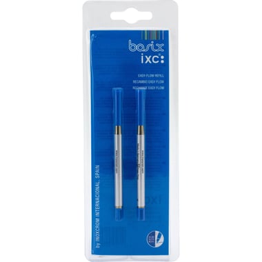 Inoxcrom, Easyflow Ballpoint, Pen Refill, Medium, Blue