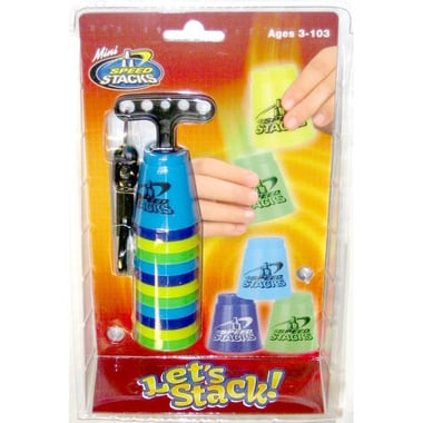 Speed Stacks Mini "Lets Stack", Skill Ability Game, 3 Years and Above