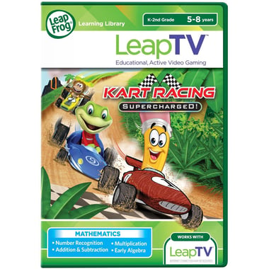 LeapFrog LeapTV Kart Racing - Supercharged! Electronic Games, English, 5 Years and Above