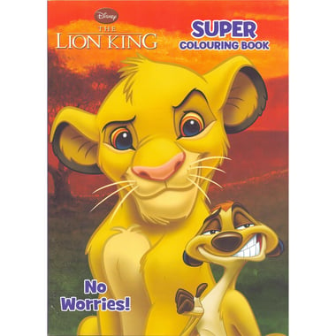 The Lion King: Jumbo Colouring & Activity Book
