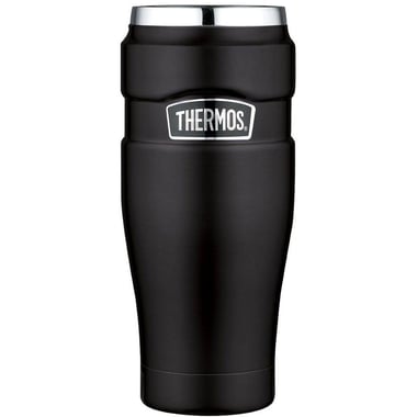 Thermos Stainless King Travel Mug, Hot/Cold, 16.00 oz ( 454.61 ml ), Black