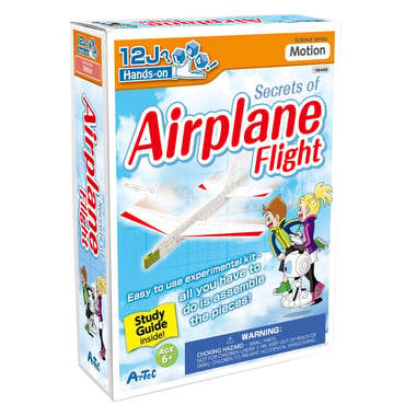 ArTeC 12J Hands-on Lab Secrets of Airplane Flight Science Learning Activity Set, English, 6 Years and Above