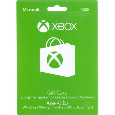 Microsoft SAR 200 Xbox Live Payment and Recharge Card,