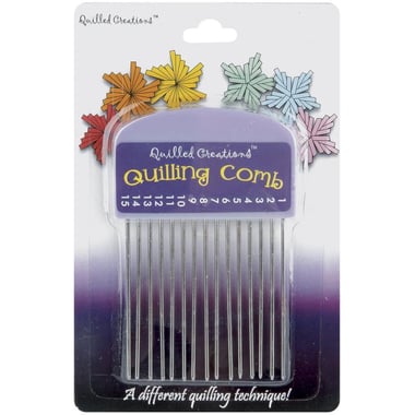 Quilled Creations Quilling Tool, Comb, Purple