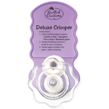 Quilled Creations Quilling Tool, Deluxe Crimper, Purple