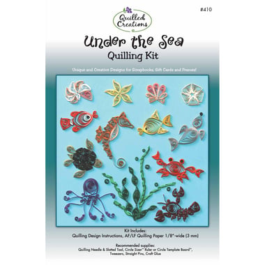Quilled Creations Quilling Kit, "Under The Sea", Assorted Color