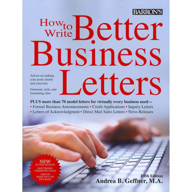 How to Write Better Business Letters, 5th Edition