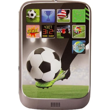 Paper House Tricky Notebook, Photo-real Cover Image - Soccer Smart Phone, A6, 120 Pages (60 Sheets), Blank/Ruled