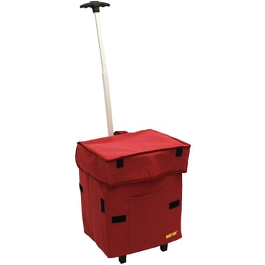 Smart Cart Folding Cart, 110.00 lb ( 49.90 kg ), Red